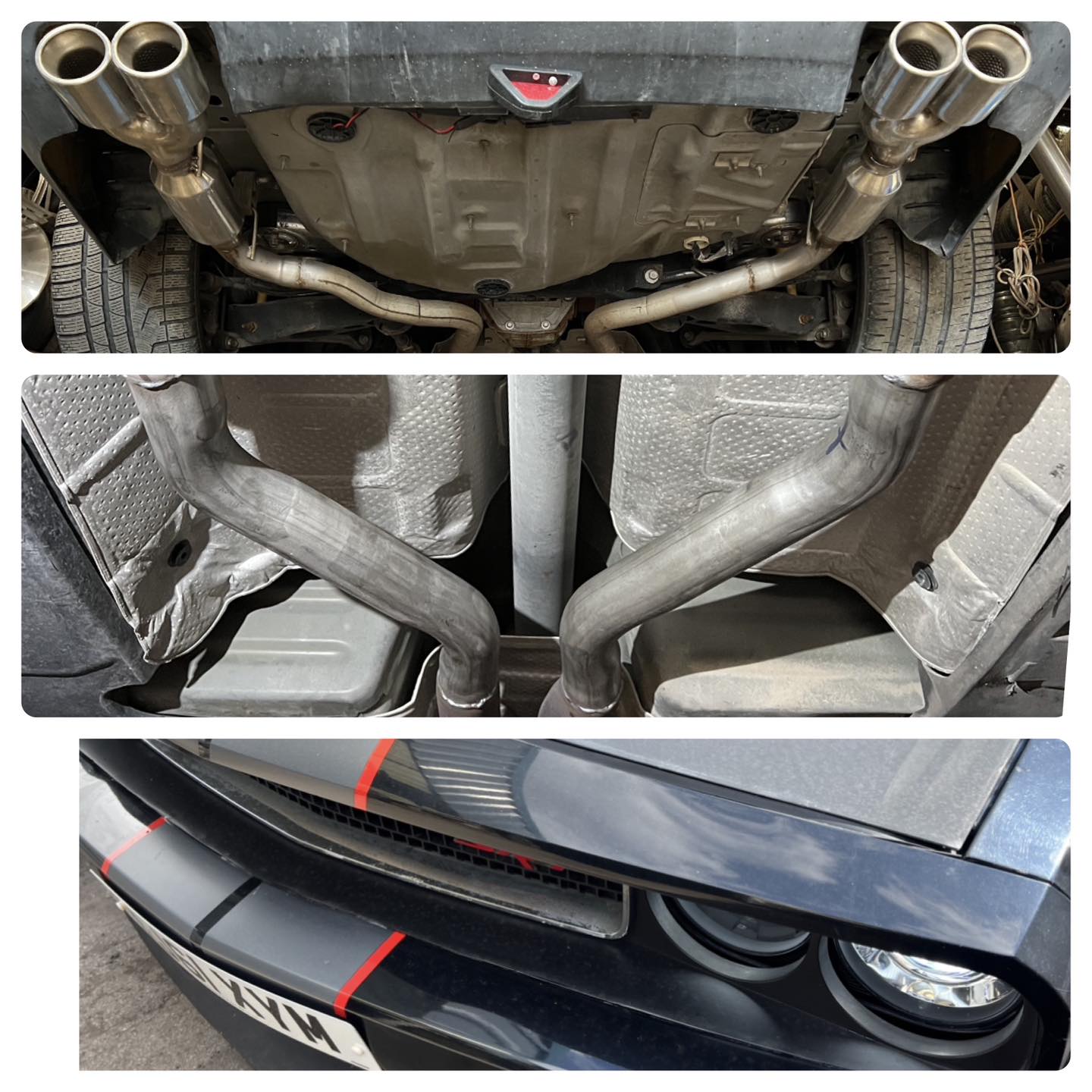 Pro Flo specialist working on a custom exhaust system